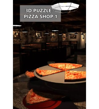 3D PUZZLE - Pizza Shop 1 Steam Key GLOBAL